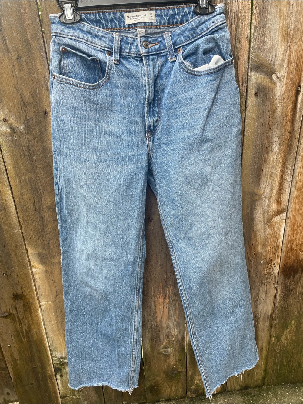 Abercrombie & Fitch 90’s Hi Rise Relaxed Curve Love Jeans